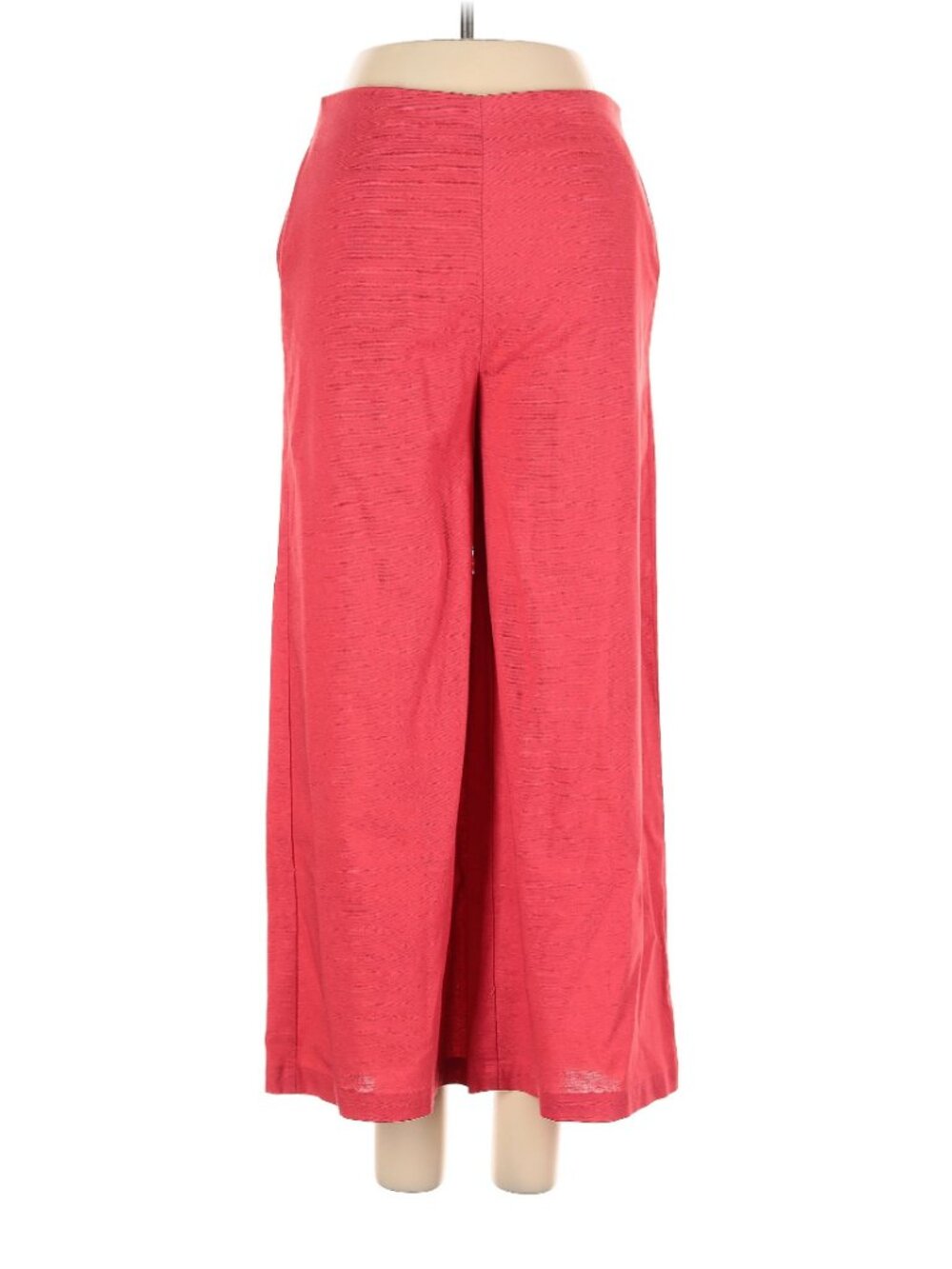 Aqua Linen Red Summer Pants - XS